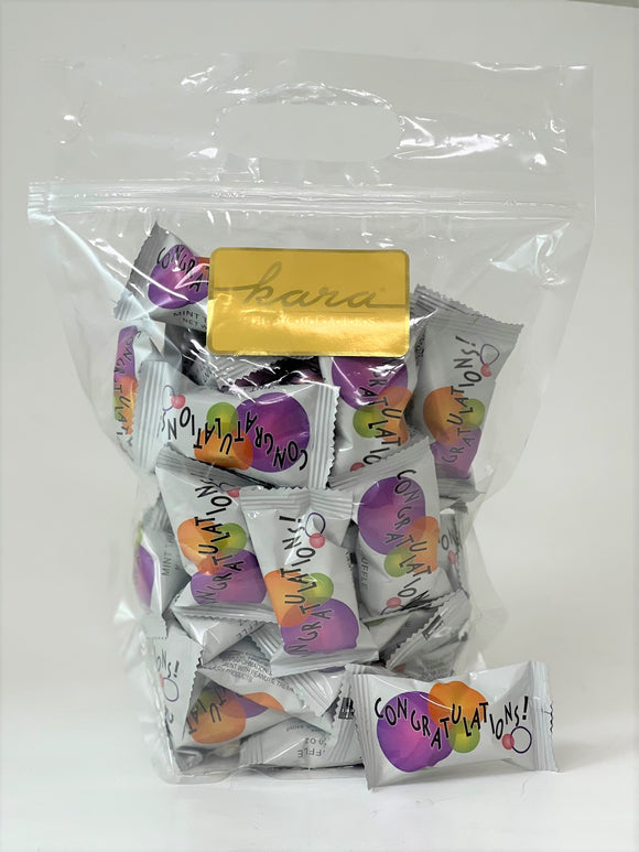 Congratulations! Individually Wrapped Mint Milk Chocolate Truffles (50 Ct)