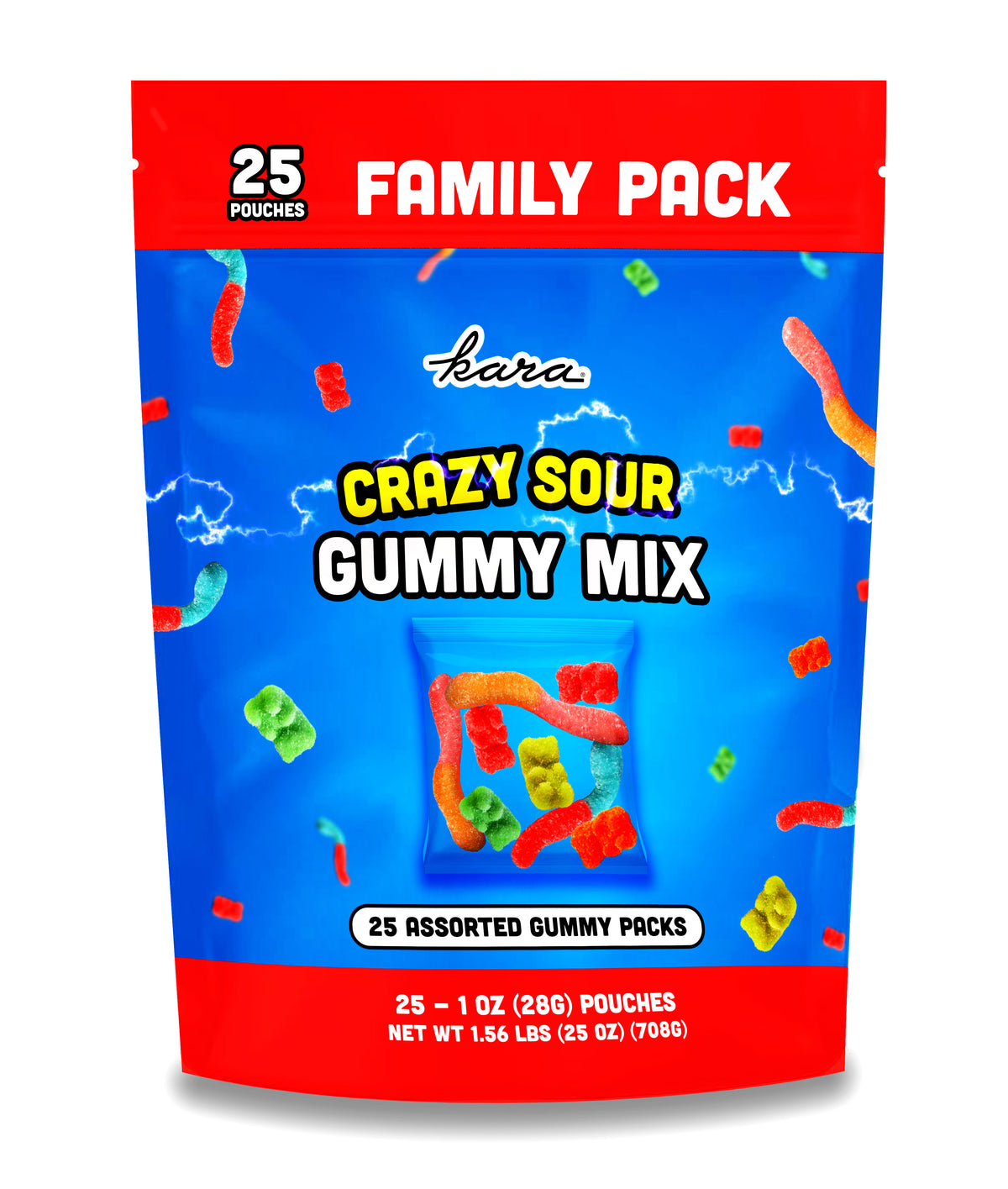 Introducing Kara's New Crazy Sour Gummy Mix – Kara Chocolates