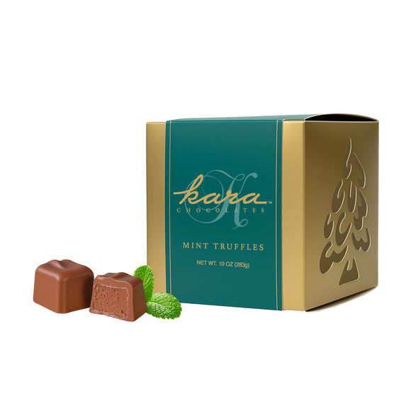 Holiday Mint Truffle Tree Box
