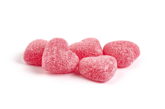 Sour Cherry Hearts - Bulk 30lbs