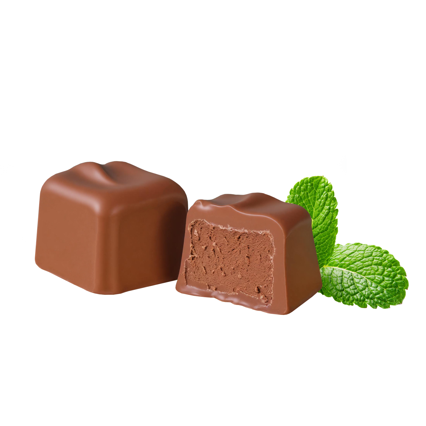 1lb Mint Milk Chocolate Truffles Luxe Pouch